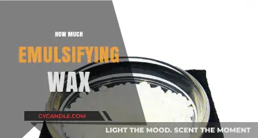 Mastering Emulsions: The Optimal Amount of Emulsifying Wax for Your Creations