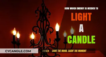 Energy Requirements for Lighting a Candle: A Comprehensive Breakdown