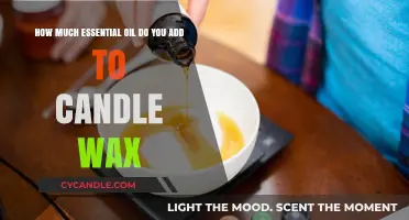 Perfect Scent Balance: Essential Oil to Candle Wax Ratio Guide