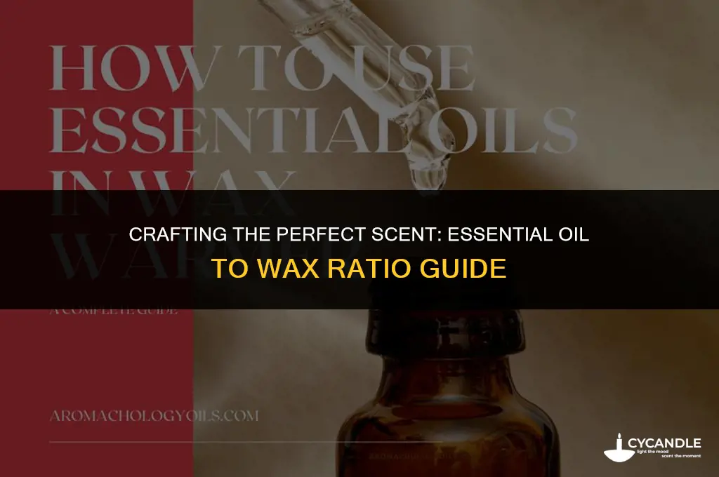 how much essential oil for 1 pound of wax