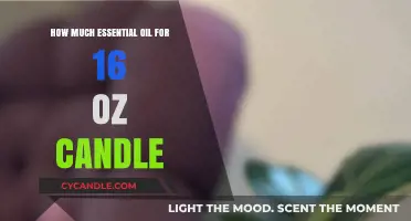 Perfect Scent Ratio: Essential Oil Amounts for 16 oz Candles