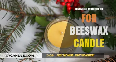 Perfect Beeswax Candles: Essential Oil Ratios for Optimal Scent & Burn