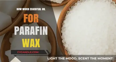 Blending Aromas: The Perfect Ratio of Essential Oils to Paraffin Wax