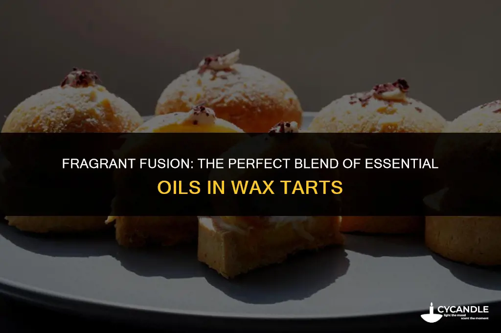how much essential oil in wax tarts