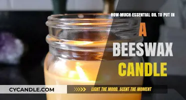 Perfect Scent Balance: Essential Oil Quantities for Beeswax Candles