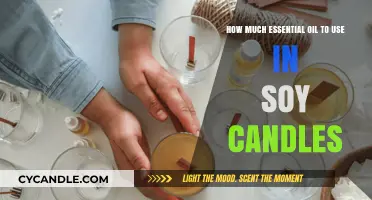 Perfect Scent Balance: Essential Oil Quantities for Soy Candles