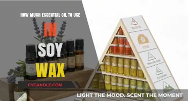 Soy Wax and Essential Oils: Finding the Perfect Scent Ratio