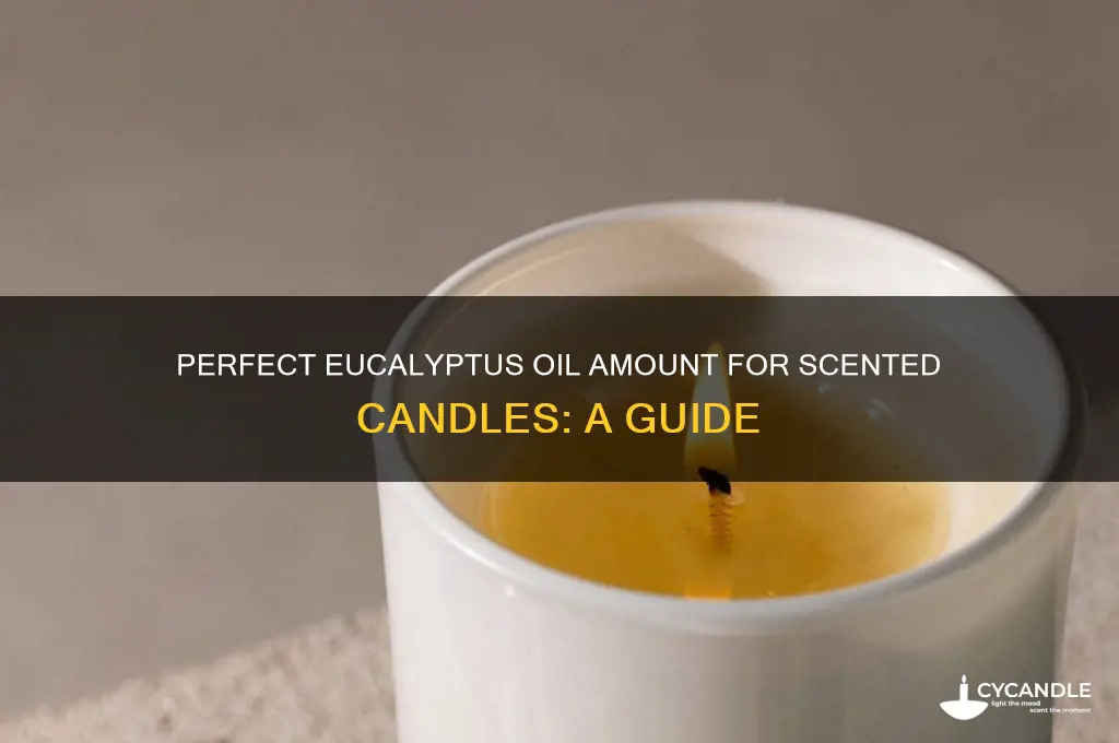 how much eucalyptus oil for candles