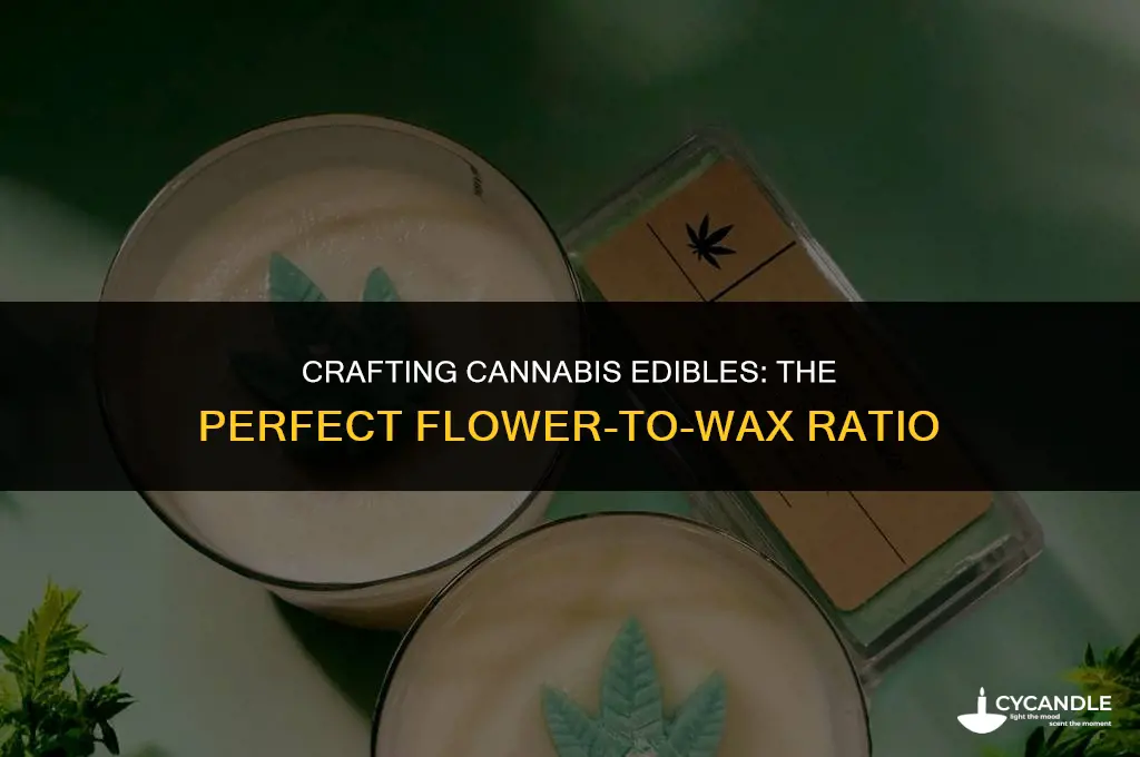 how much flower for one gram of wax