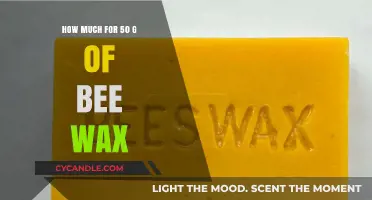 Pricing Guide: How Much Does 50 Grams of Beeswax Cost?