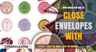 Sealing Secrets: The Cost of Wax for Envelope Closure