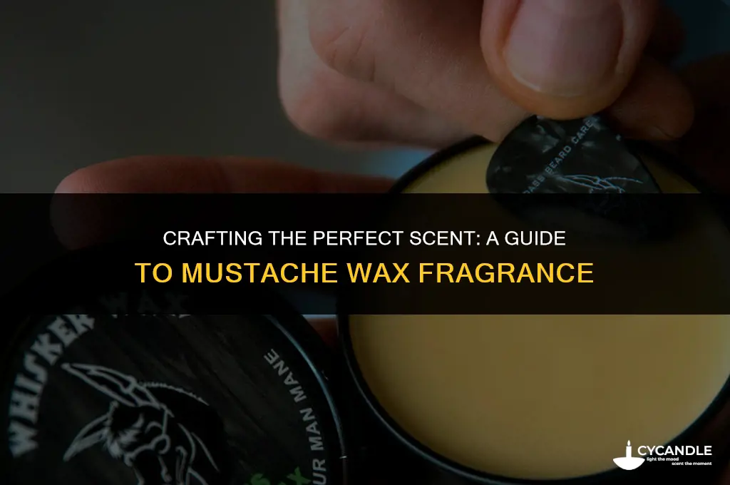 how much fragance for mustache wax