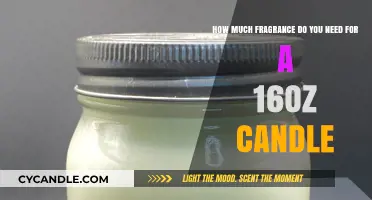 Perfect Scent Balance: Fragrance Amount for 16oz Candles