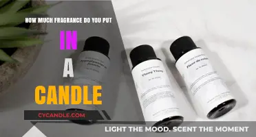 Perfect Scent Balance: How Much Fragrance to Add to Candles