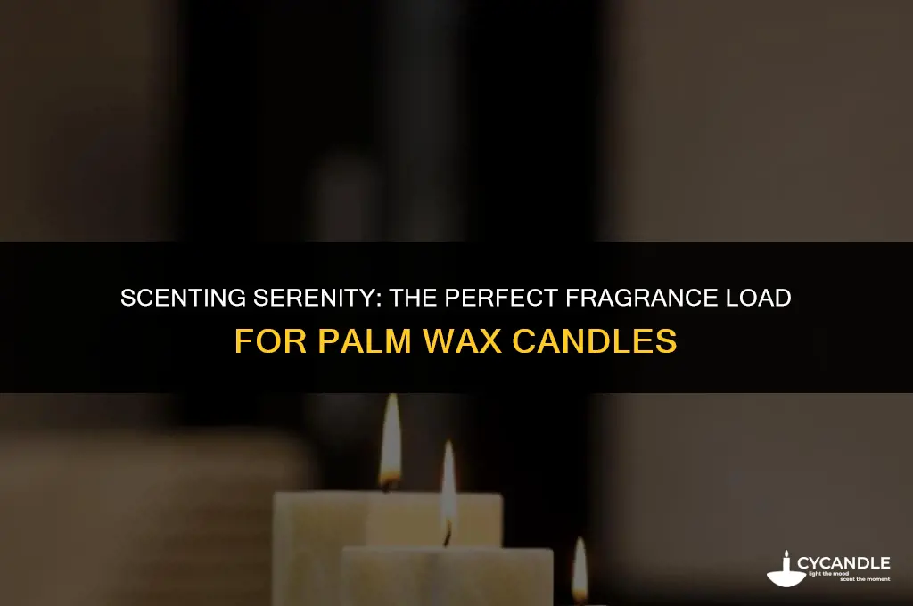 how much fragrance for palm wax