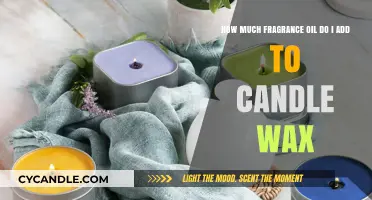 Perfect Scent Balance: How Much Fragrance Oil for Candle Wax?