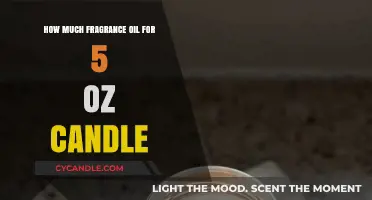 Perfect Scent Ratio: Fragrance Oil Amount for 5 oz Candles