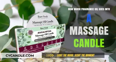Perfect Blend: Fragrance Oil Quantity for Massage Candles Revealed