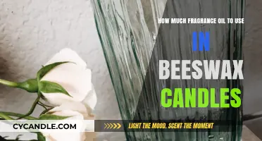 Perfect Scent Balance: Fragrance Oil Amounts for Beeswax Candles