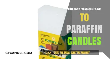 Perfect Scent Balance: How Much Fragrance to Add to Paraffin Candles