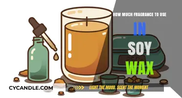 Scenting Soy Wax: The Perfect Fragrance-to-Wax Ratio for Optimal Aroma