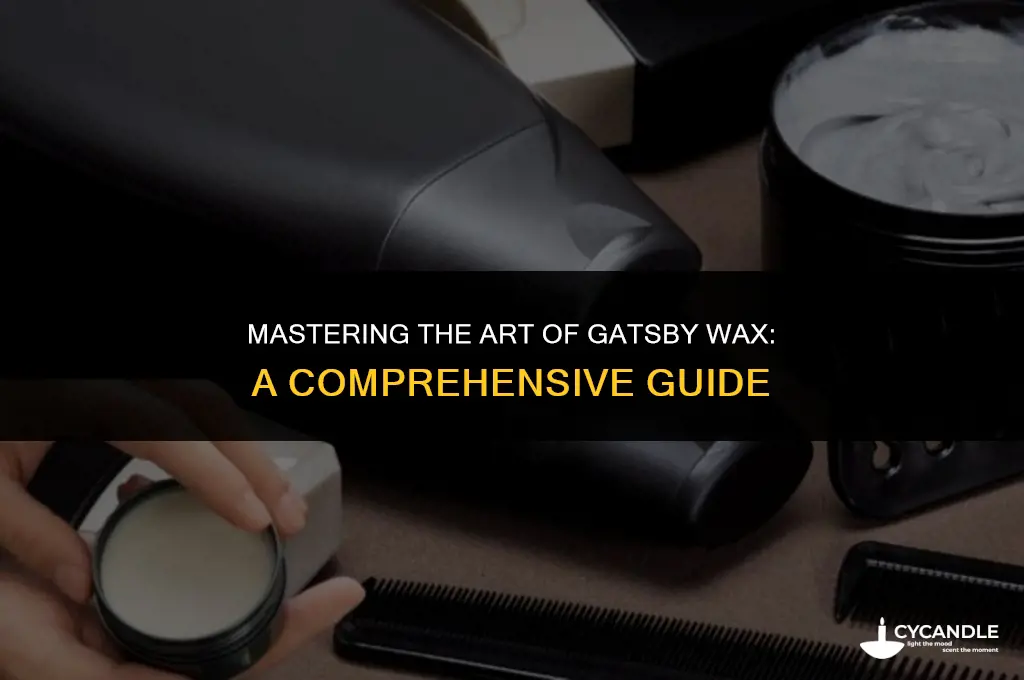 how much gatsby wax to use