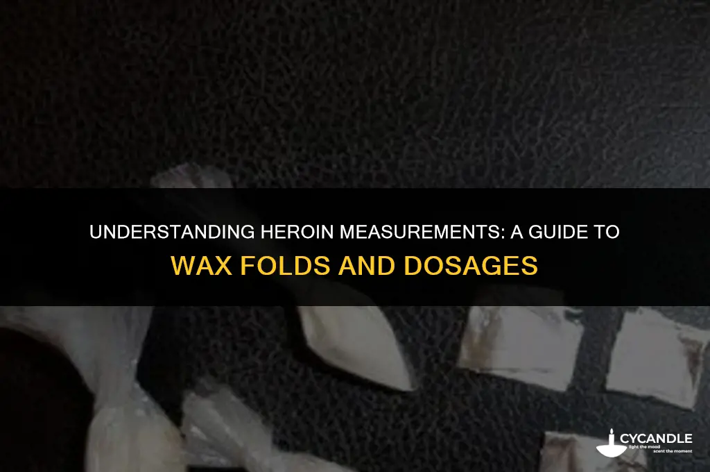 how much heroin is in one wax fold