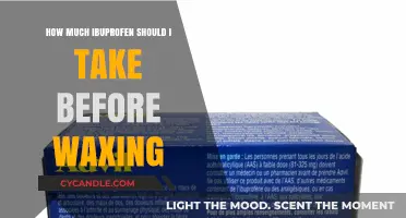 Safe Ibuprofen Dosage for Pain Relief Before Waxing: A Guide