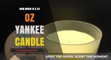 Discover the Price of a 22 oz Yankee Candle Today