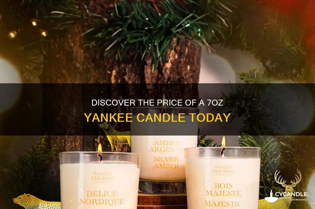 how much is a 7oz yankee candle