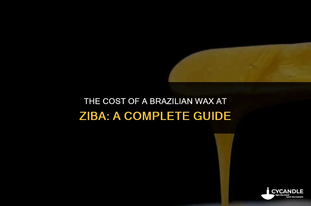 how much is a brazilian wax at ziba