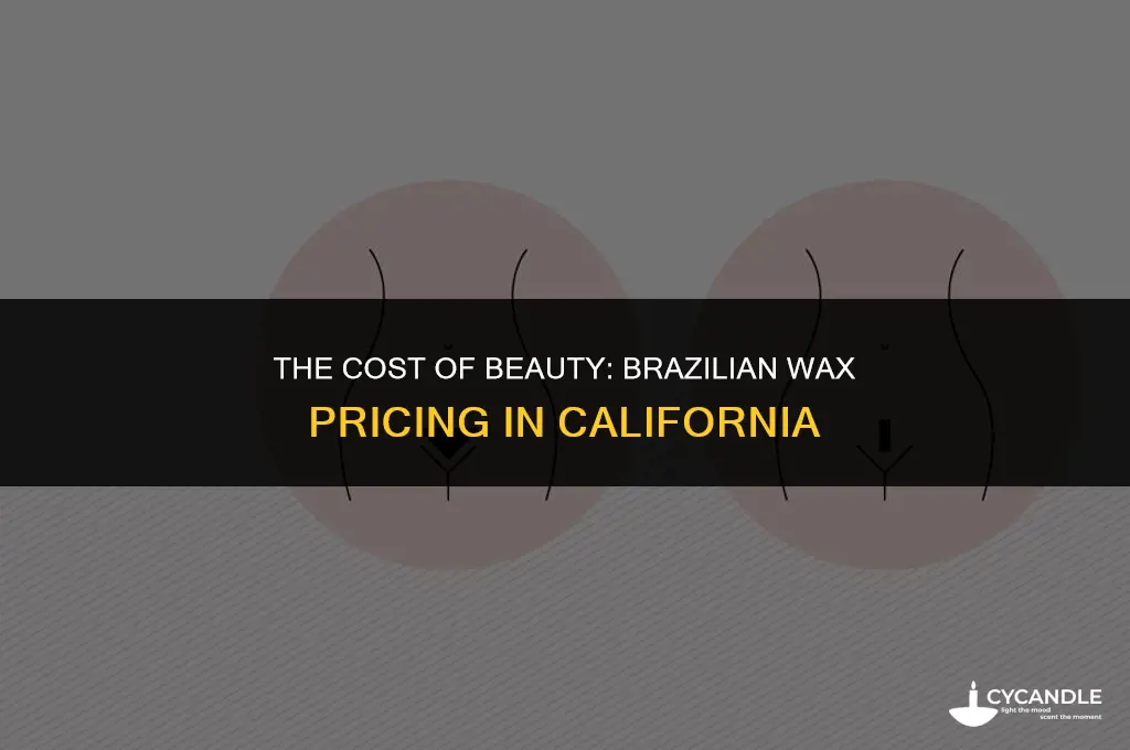 how much is a brazilian wax in california