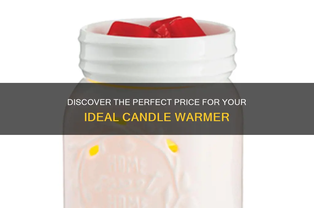 how much is a candle warmer
