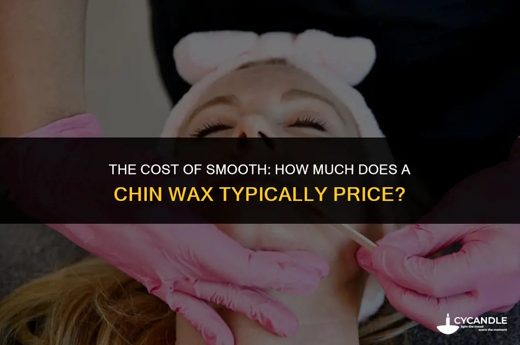 how much is a chin wax
