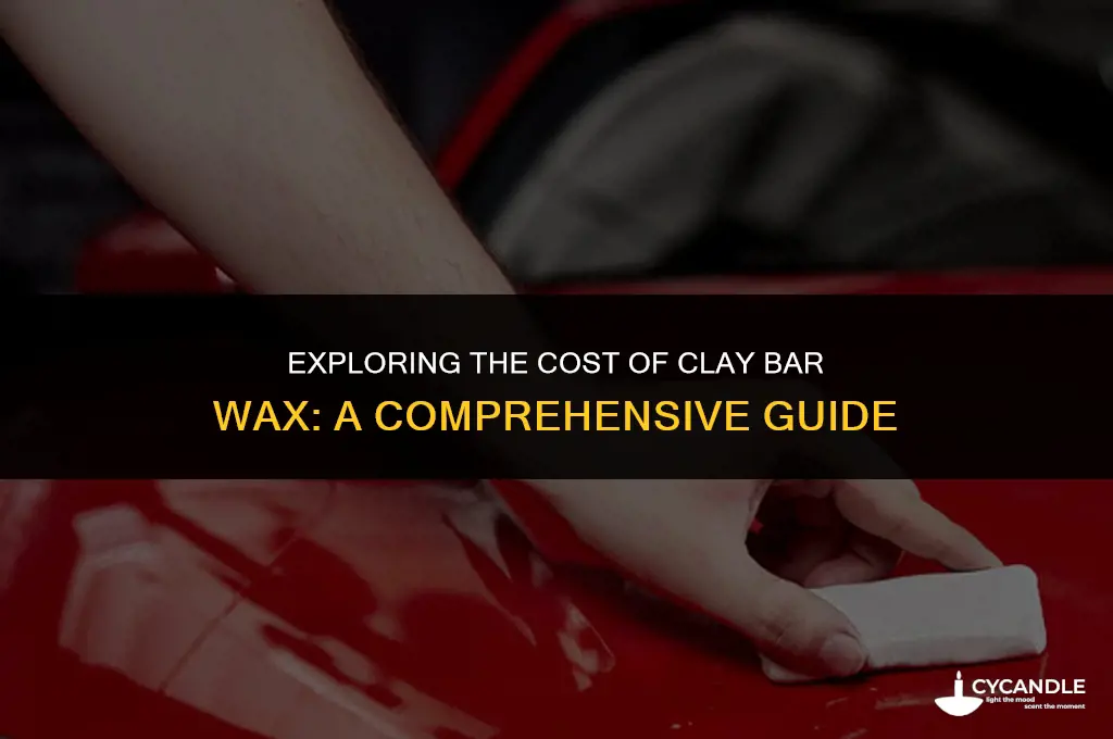 how much is a clay bar wax