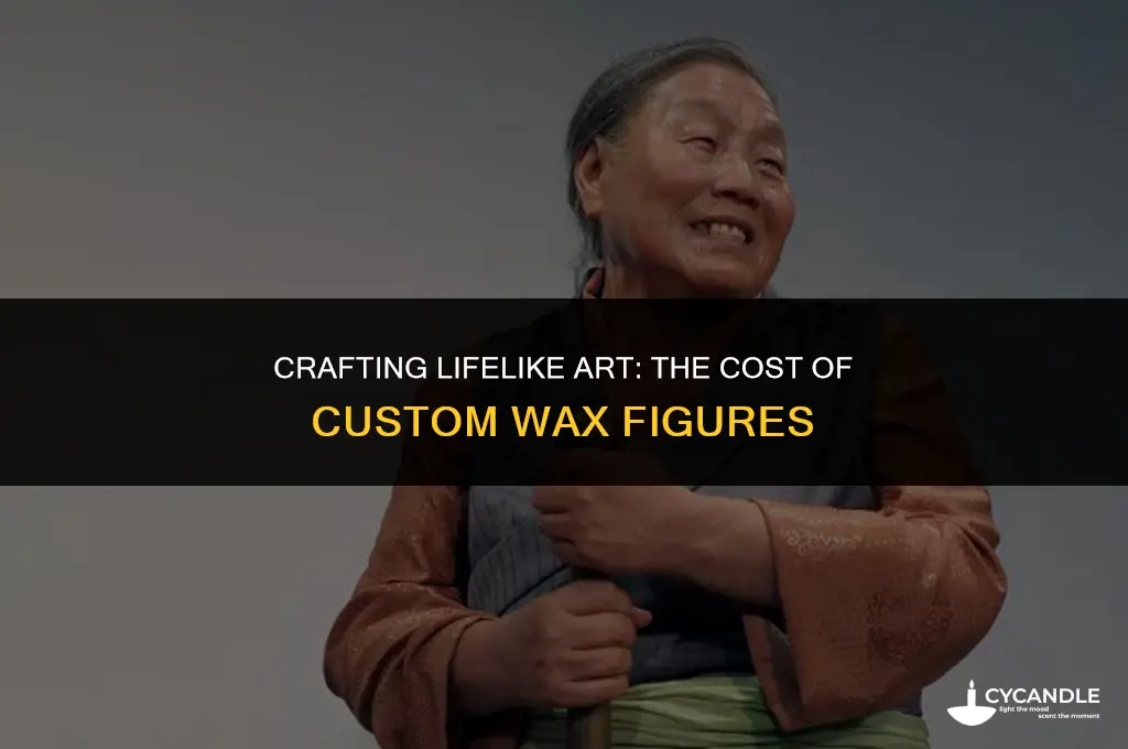 how much is a custom wax figure