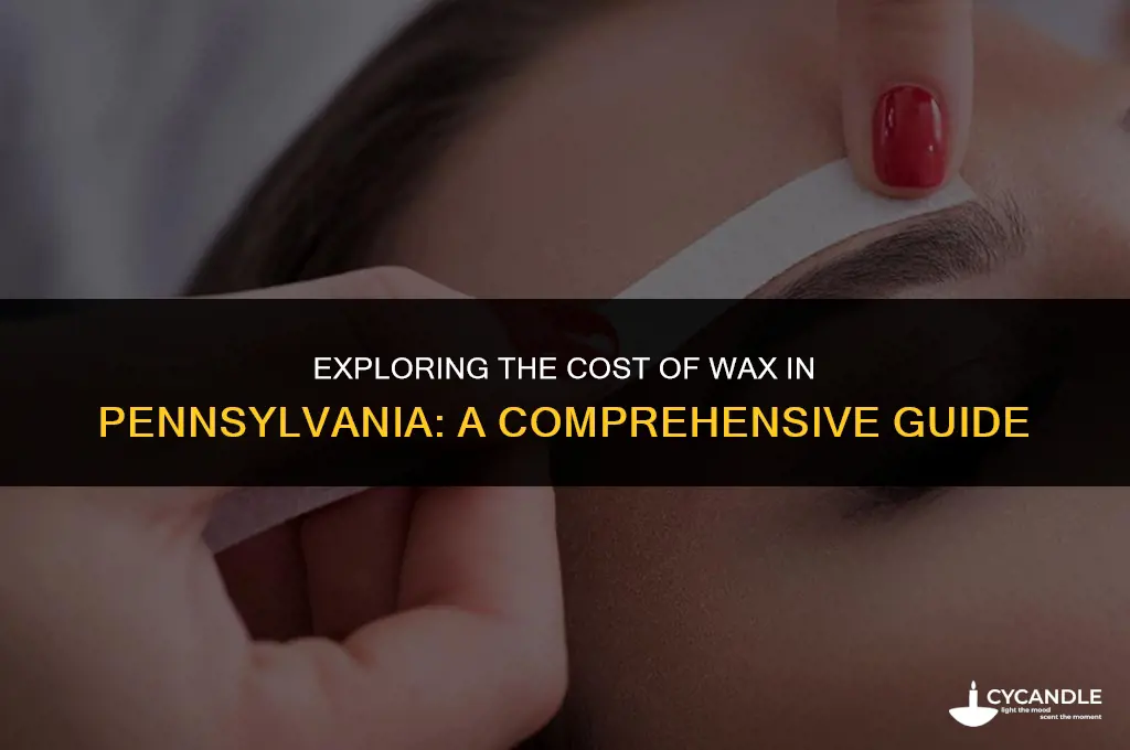 how much is a gram of wax in pennsylvania
