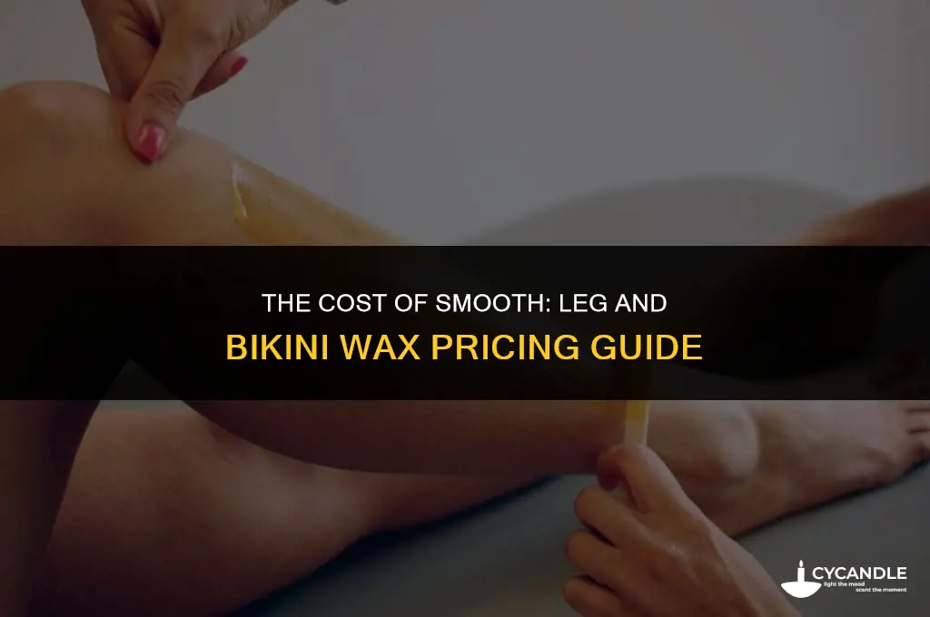how much is a leg and bikini wax