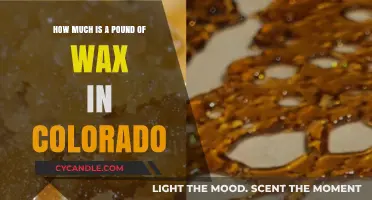 Colorado's Wax Market: Unveiling the Cost of a Pound in the Centennial State