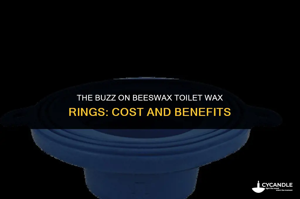 how much is a toilet wax ring of bees wax