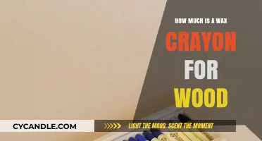 Unveiling the Cost: Wax Crayons for Woodworking Projects