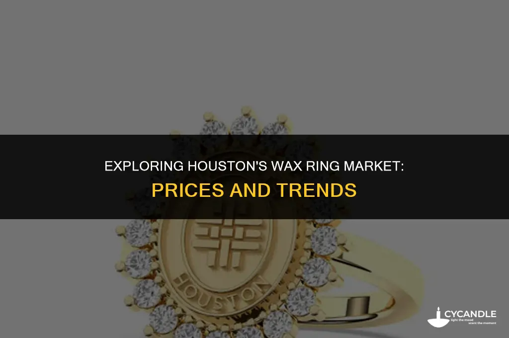 how much is a wax ring in houston