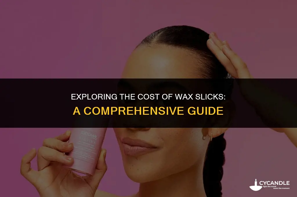 how much is a wax slick
