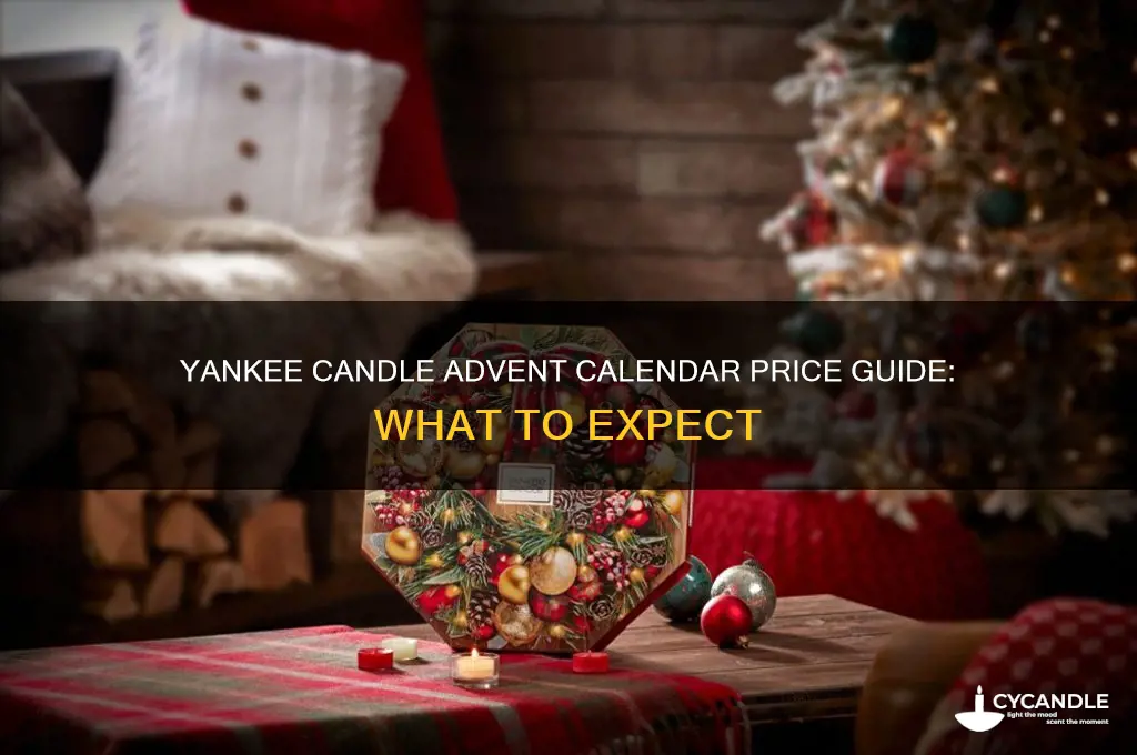 how much is a yankee candle advent calendar