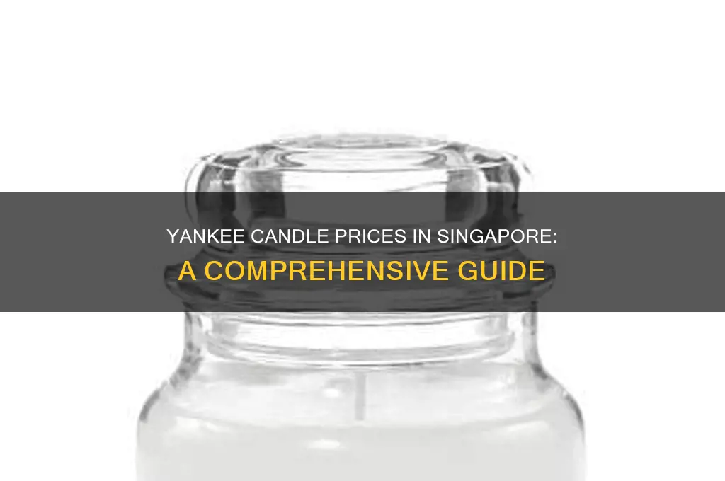 how much is a yankee candle in singapore