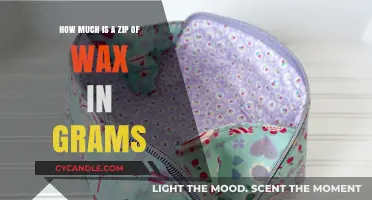 Unveiling the Mystery: How Much Does a Zip of Wax Weigh?