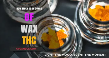 Exploring the Cost: How Much is an Ounce of Wax THC?