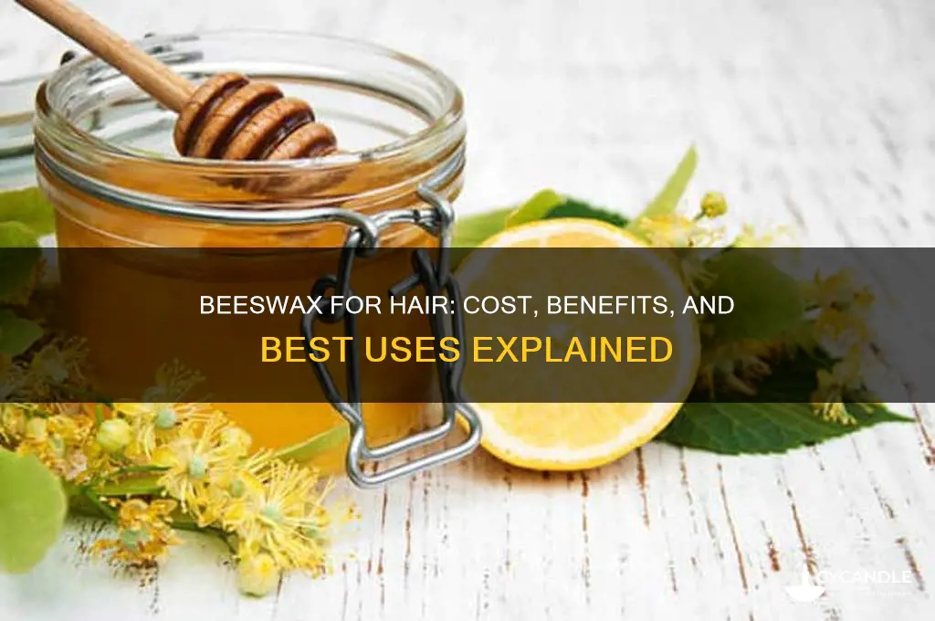 how much is beeswax for hair