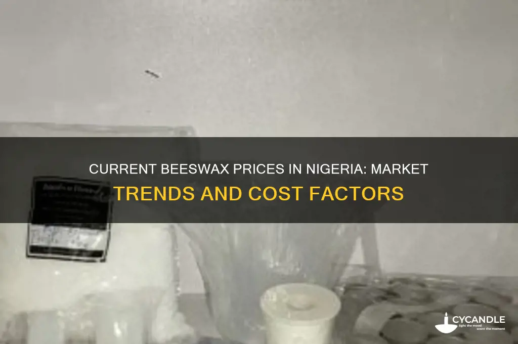 how much is beeswax in nigeria