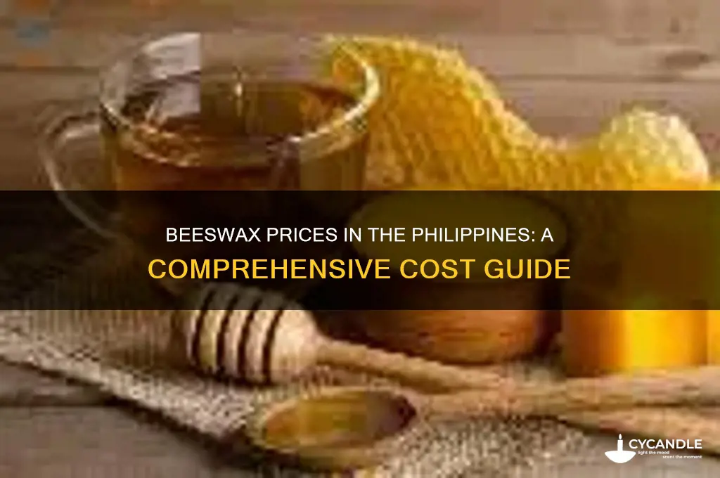 how much is beeswax in the philippines